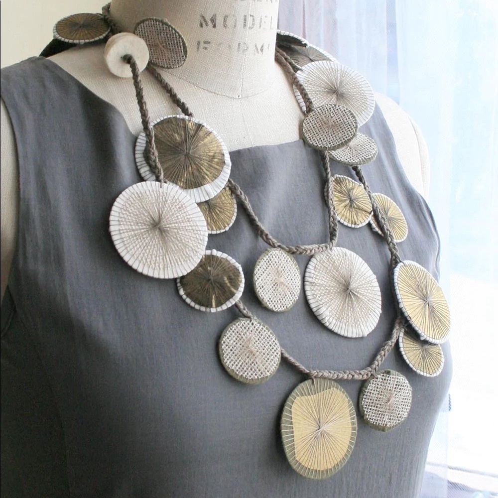 Beyond Threads Platillos Wrap Necklace